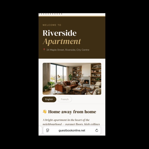 Mobile page